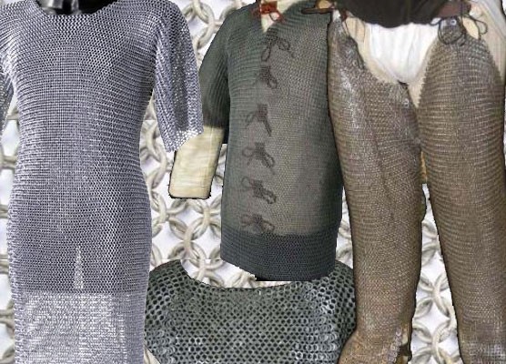Coat of Mail and Chainmail Coifs
