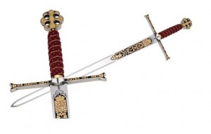 Espada Mandoble de los Reyes Católicos 300x191 Las Espadas más famosas de la Historia