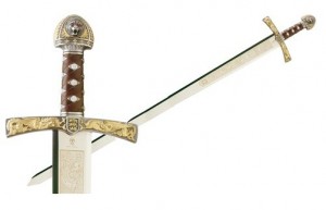 Espada Ricardo Corazón de Léon 300x193 Las Espadas más famosas de la Historia