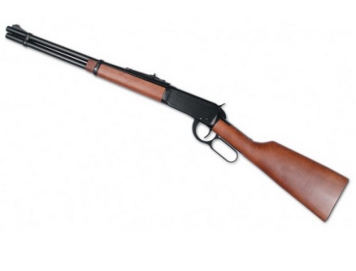 Winchester rifle, black finish