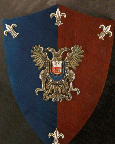 Mini scudo medievale di Toledo