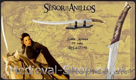 Arwen sword.- The lord of the rings swords