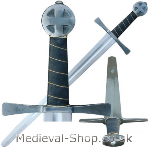 Battle ready templar sword