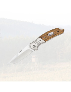 Navaja de campo Albainox decorada jabalí (19.70 cm.)