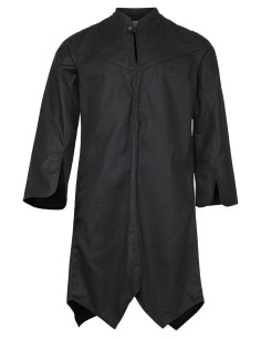 Lang middelalderkappe i Arantir-model, sort