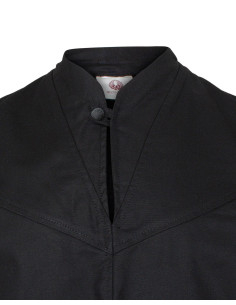 Túnica medieval larga modelo Arantir, color negro 2