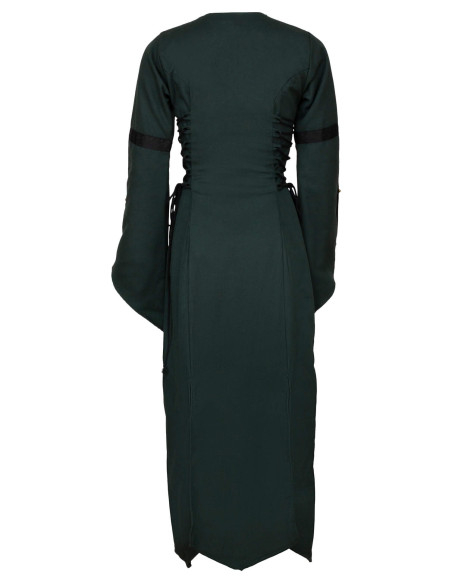 Vestido medieval algodón modelo...