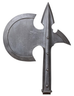 Hacha medieval de batalla para LARP, modelo Warwick 2