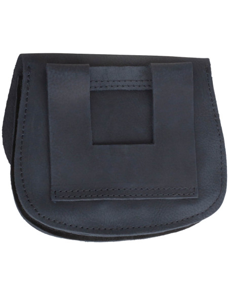 Bolsa riñonera medieval en cuero...