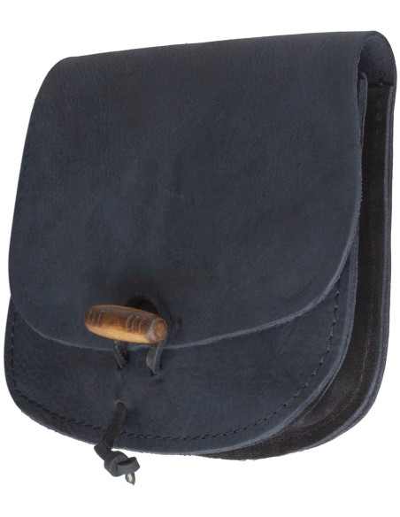Bolsa riñonera medieval en cuero...