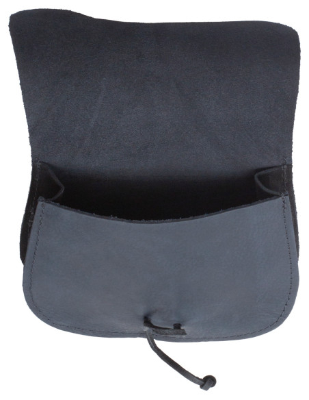 Bolsa riñonera medieval en cuero...
