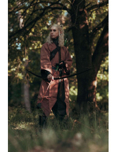 Túnica medieval larga modelo Arantir, color arena