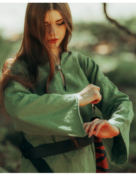 Medieval bluse i linned model...