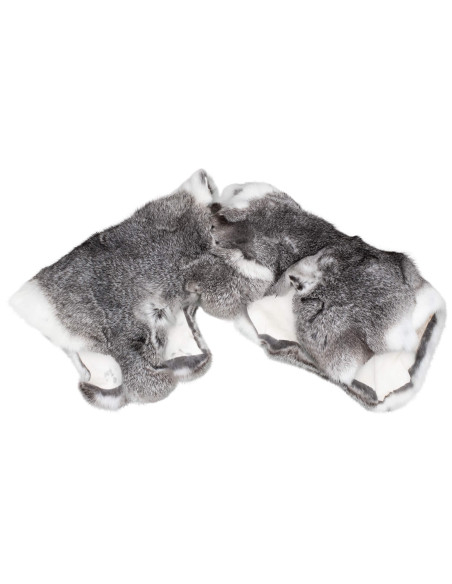 Cubre hombros en piel, modelo Chinchilla Cubre hombros en piel, modelo Chinchilla