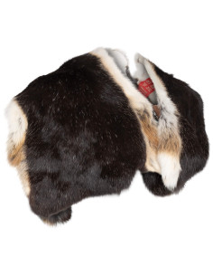 Schouderbedekking van leer, model Lohkanin