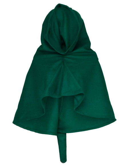 Gugel medieval en lana modelo Benson,...