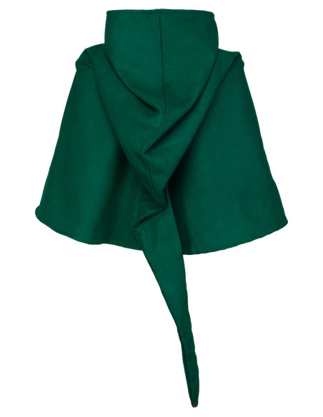 Middeleeuwse gugel van wol model...