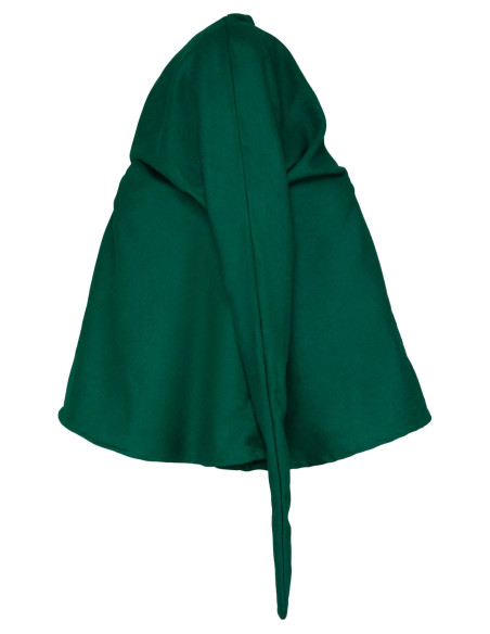 Gugel medieval en lana modelo Benson,...