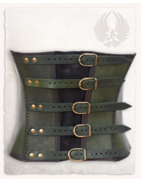 Middeleeuws leren bustier model...