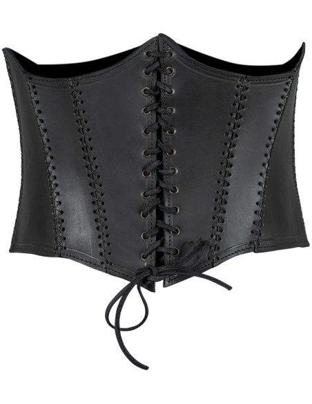 Middeleeuws leren bustier model...