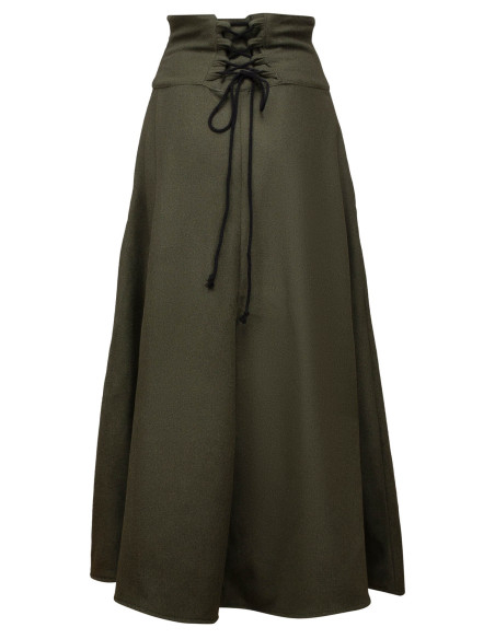 Falda medieval en lana modelo Hannah,...