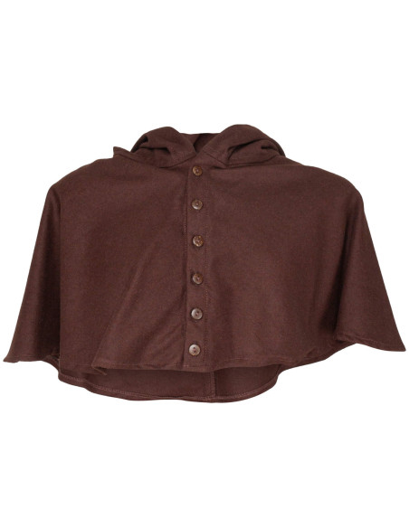 Middeleeuwse wollen kap met...