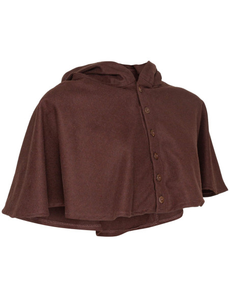 Middeleeuwse wollen kap met...