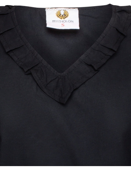 Blusa medieval en algodón modelo...