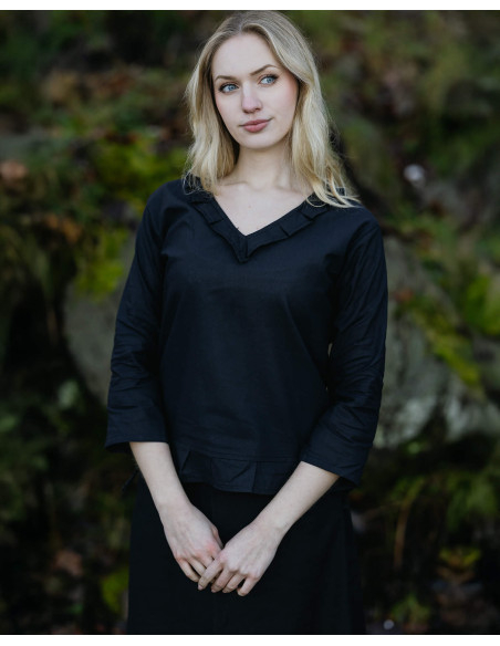 Medieval bluse i bomuld model...