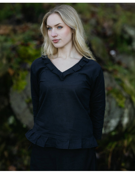 Medieval bluse i bomuld model...
