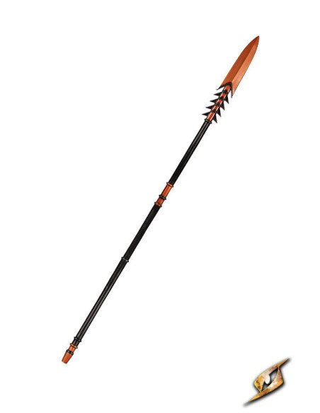 Gezackte Kriegsspeerspitze für LARP