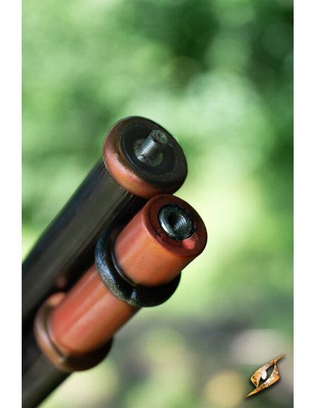 Lanza de guerra dentada para LARP