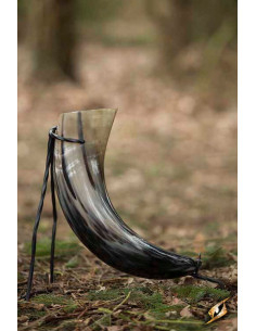 Cuerno de Jötunheim claro con soporte metálico, 1,5 l.