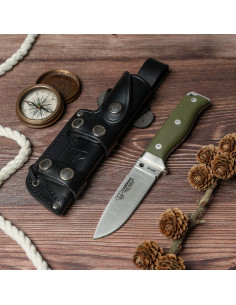 Cuchillo Cudeman MT-5 (120-GV) mango G10 Verde