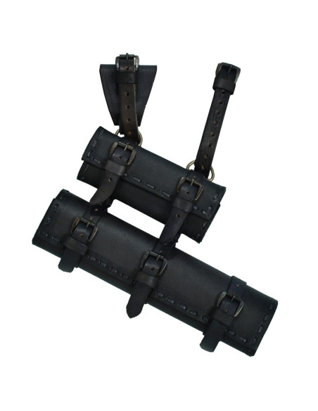 Tahalí doble ajustable para espada y daga