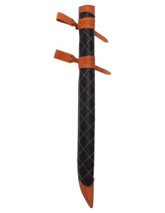 Lederhülle für Schwert Modell Dante, schwarz