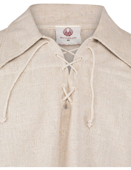 Camisa medieval en lino modelo... Camisa medieval en lino modelo...