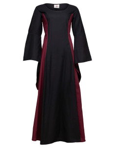 Vestido medieval en algodón, modelo Stella