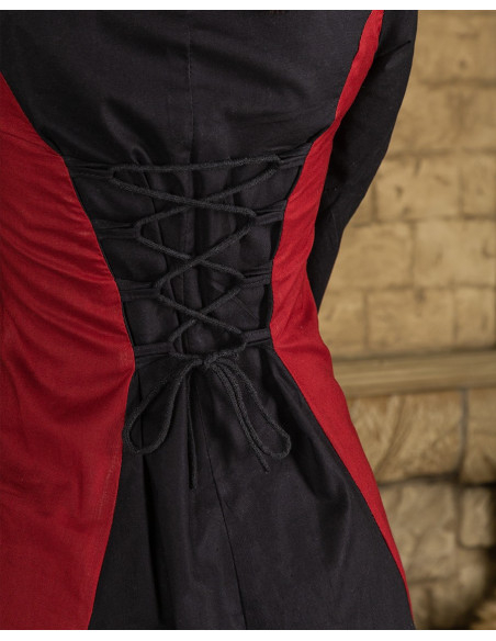 Vestido medieval en algodón, modelo...