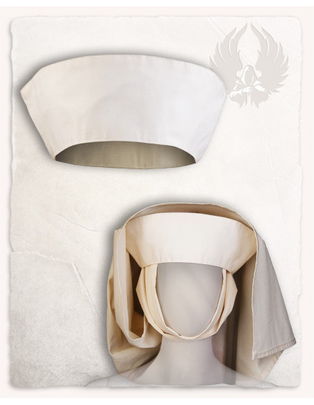 Tiara medieval en algodón modelo...