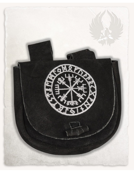 Bolso riñonera vikinga en piel modelo...