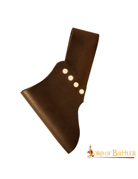 Tahalí en cuero para espadas y hachas