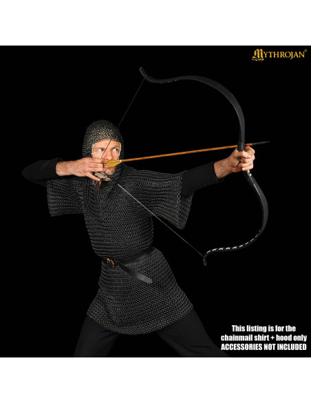 Kædestål med sortlakeret finish (10 mm).