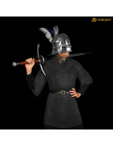 Cota de malla con verdugo acero...