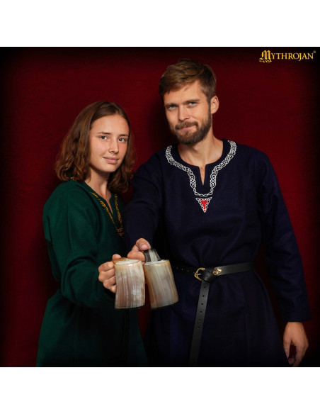 Set van 2 hoornbekers om uit te...