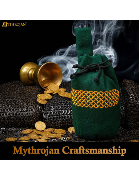 Mittelalterliche Wolltasche mit...