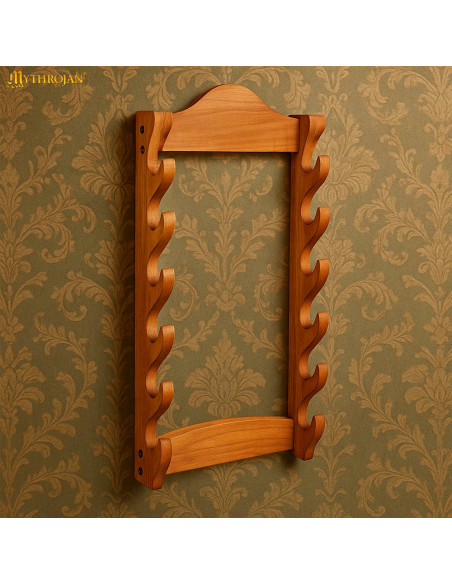 Soporte de pared en madera para...