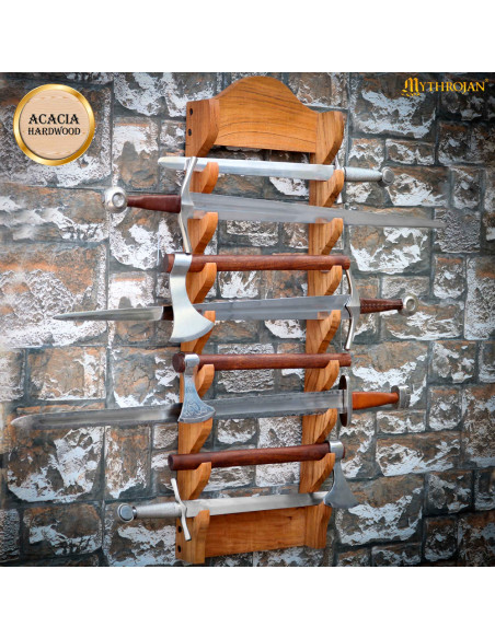 Soporte de pared en madera para...