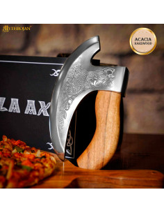 Hacha vikinga cortadora de pizza 2