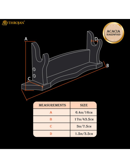 Bordpladestativ i naturtræ til at...
